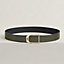 View: , Jockey belt buckle & Reversible leather strap 38 mm
