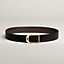 View: , Jockey belt buckle & Reversible leather strap 38 mm