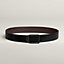 View: , Jockey belt buckle & Reversible leather strap 38 mm
