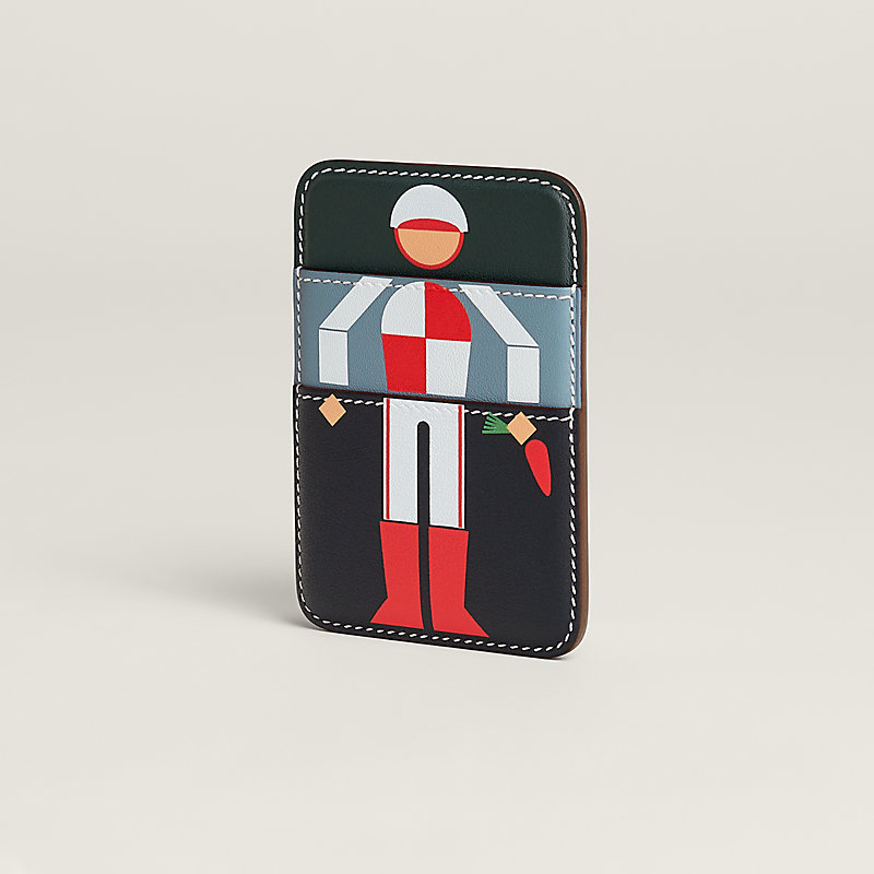 "Jockey" MagSafe card holder