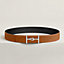 Jumbo belt buckle & Coaching reversible leather strap 38&nbsp;mm, view 2 of 3