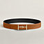 Jumbo belt buckle & Coaching reversible leather strap 38&nbsp;mm, View: , view 2 of 3