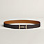 Jumbo belt buckle & Reversible leather strap 32&nbsp;mm, view 1 of 3