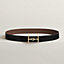 View: , Jumbo belt buckle & Reversible leather strap 32 mm