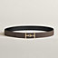 View: , Jumbo belt buckle & Reversible leather strap 32 mm