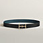 View: , Jumbo belt buckle & Reversible leather strap 32 mm