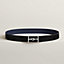 View: , Jumbo belt buckle & Reversible leather strap 32 mm