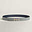View: , Jumbo belt buckle & Reversible leather strap 32 mm