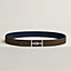 View: , Jumbo belt buckle & Reversible leather strap 32 mm