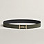 View: , Jumbo belt buckle & Reversible leather strap 32 mm