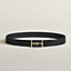View: , Jumbo belt buckle & Reversible leather strap 32 mm