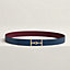 View: , Jumbo belt buckle & Reversible leather strap 32 mm