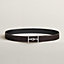 View: , Jumbo belt buckle & Reversible leather strap 32 mm