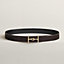 View: , Jumbo belt buckle & Reversible leather strap 32 mm