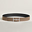 Jumbo belt buckle & Reversible leather strap 38&nbsp;mm, View: , view 1 of 3