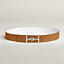 View: , Jumbo belt buckle & Reversible leather strap 38 mm