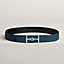 View: , Jumbo belt buckle & Reversible leather strap 38 mm