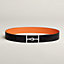 View: , Jumbo belt buckle & Reversible leather strap 38 mm