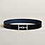 View: , Jumbo belt buckle & Reversible leather strap 38 mm