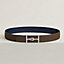 View: , Jumbo belt buckle & Reversible leather strap 38 mm