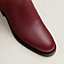 View: above, Jumping shorter boot