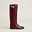 View: side, Jumping shorter boot