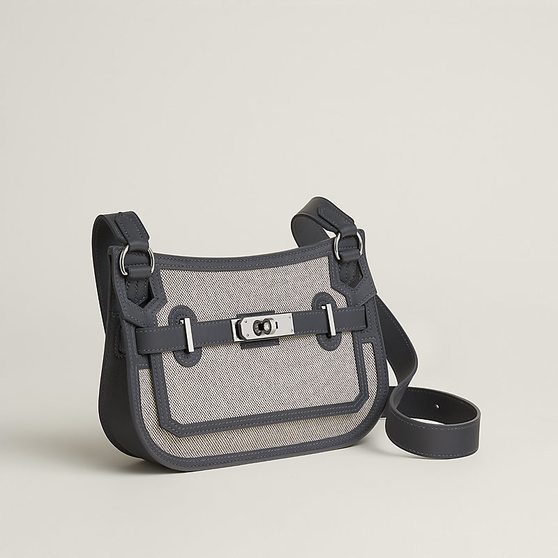 Jypsiere mini Toile & Cuir bag