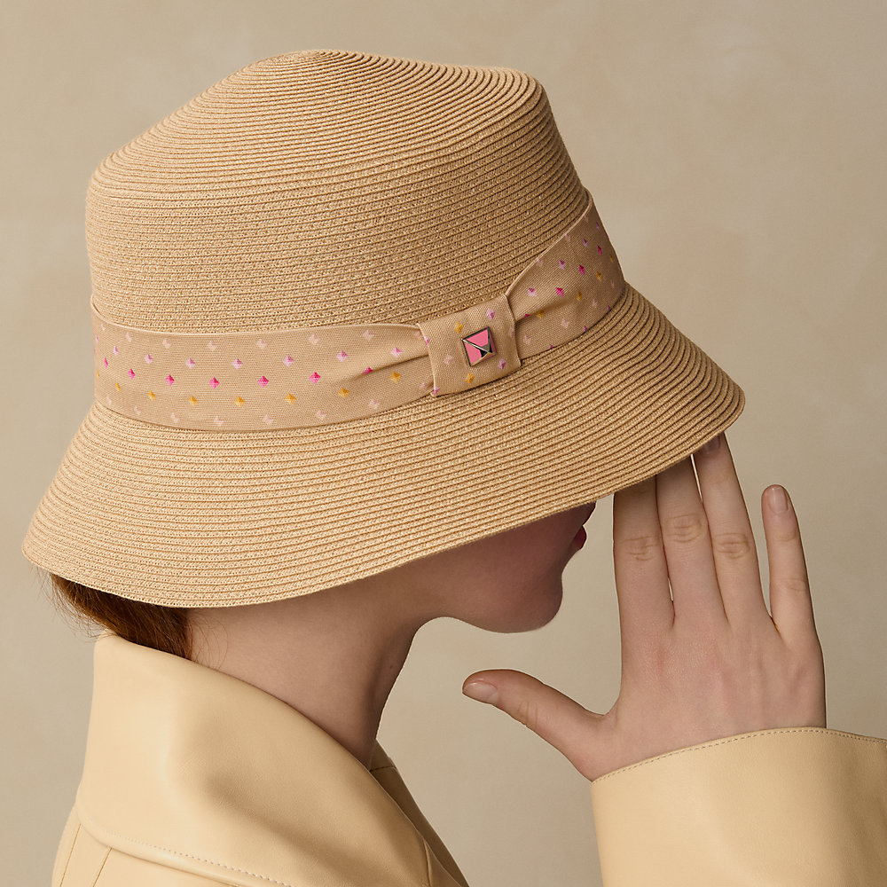 Kalicia Pois Medor hat Beige Hermès Mainland China