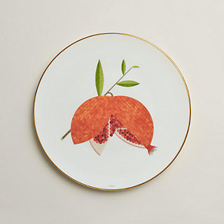 【新品未使用品】HERMES 046107P Dessert plate2set Soleil d'Hermès dessert plate n°2 | Hermès Mainland China
