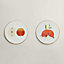 View: front, Kaorumi set of 2 dessert plates