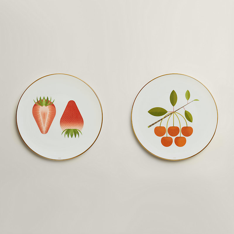 Kaorumi set of 2 dessert plates
