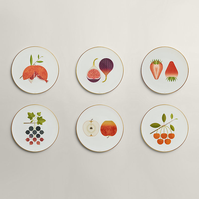 Kaorumi set of 6 dessert plates 