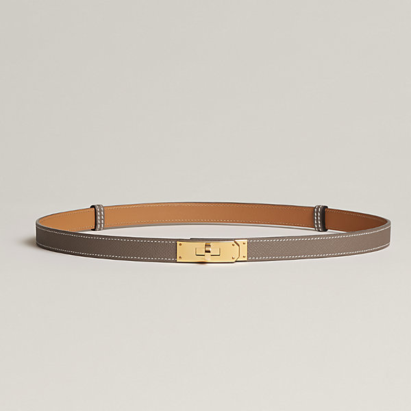 grey hermes belt