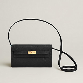 HERMES Kelly カーフスキン コンパクトウォレット【ランク:AB】 kelly-classique-to-go-wallet--