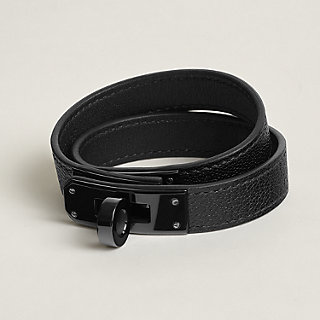 Kelly Double Tour So Black bracelet | Hermès Mainland China
