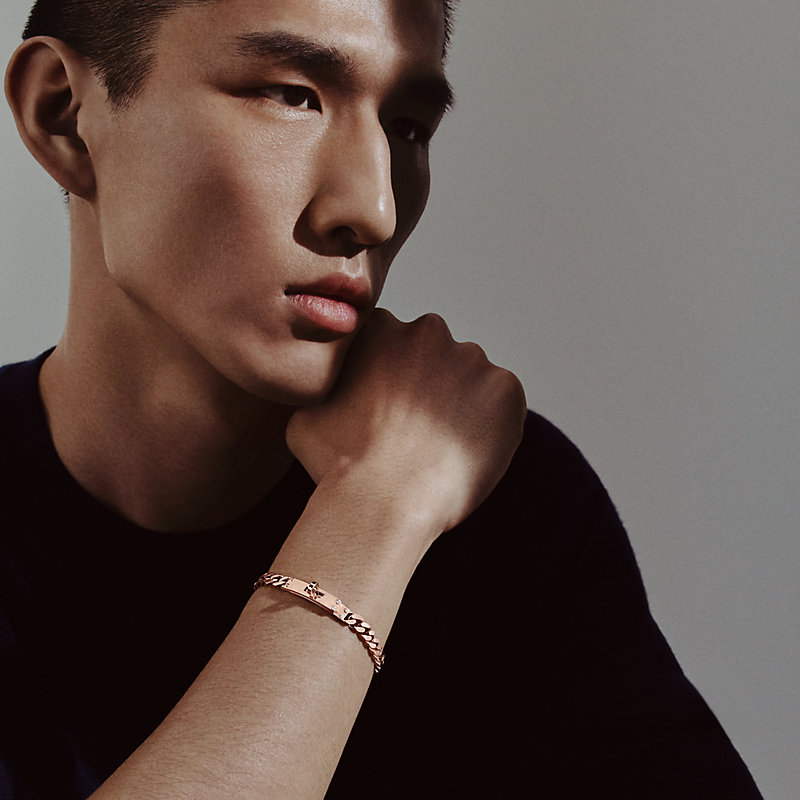 Kelly Gourmette手镯，超小号