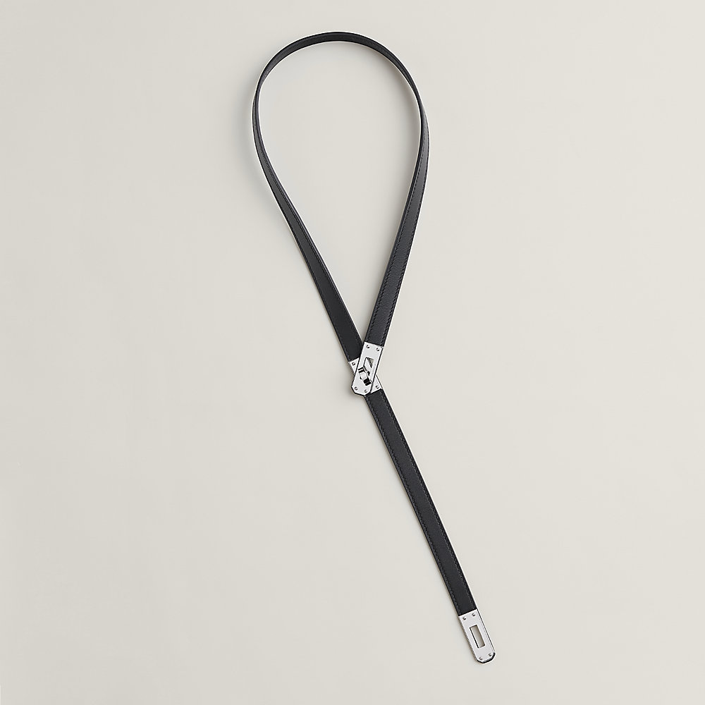 【華やか！】HERMES ネックレス Kelly lariat HERMES ネックレス Kelly lariat necklace ケリー 直営店包装