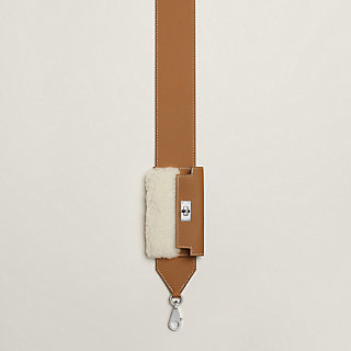 【ポケットが◎】HERMES KellyPocket Pluchショルダーストラップ HERMES＊ポケット付き☆Kelly Pocket Pluchショルダーストラップ