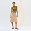 View: Worn, Kelly skirt with leather detail