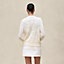 “L'Enseigne du Sellier”纽扣山羊绒开衫, 视图: 图片：产品佩戴, worn, 当前为第3张（共6张）
