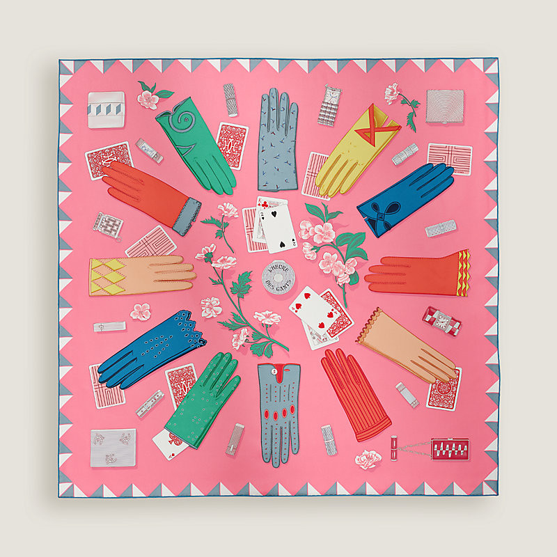 L'Heure des Gants scarf 90