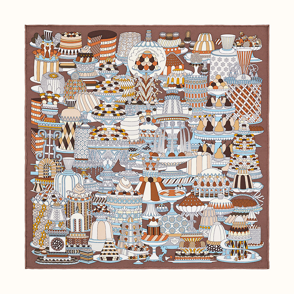 hermes patisserie scarf