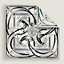 La Promenade du Matin Bandana double face scarf 140, view 2 of 6