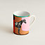 View: front, La Serpentine Hermès mug n°1