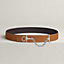 Lad belt buckle & Reversible leather strap 38 mm, view 2 of 3