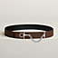 Lad belt buckle & Reversible leather strap 38 mm, view 2 of 3