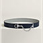 Lad belt buckle & Reversible leather strap 38 mm, view 1 of 3