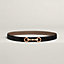 View: , Lady Rider belt buckle & Reversible leather strap 24 mm