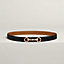 View: , Lady Rider belt buckle & Reversible leather strap 24 mm