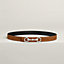 View: , Lady Rider belt buckle & Reversible leather strap 24 mm